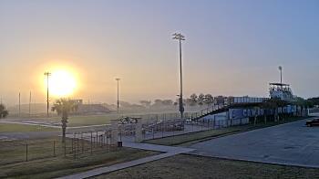 Weather camera view of Edna ISD.