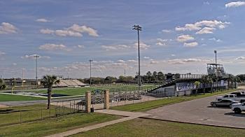 Weather camera view of Edna ISD.