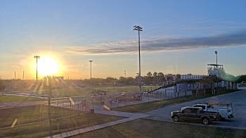 Weather camera view of Edna ISD.