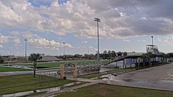 Weather camera view of Edna ISD.