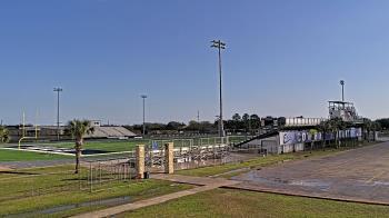 Weather camera view of Edna ISD.