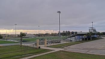 Weather camera view of Edna ISD.