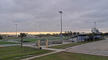 Weather camera view of Edna ISD.