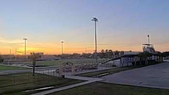 Weather camera view of Edna ISD.