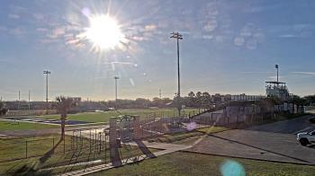 Weather camera view of Edna ISD.