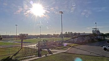 Weather camera view of Edna ISD.