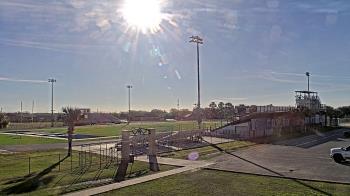 Weather camera view of Edna ISD.
