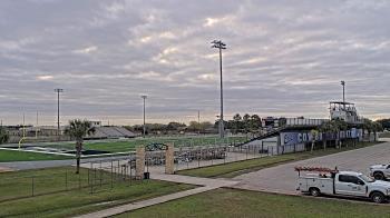 Weather camera view of Edna ISD.