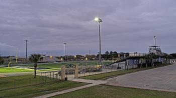Weather camera view of Edna ISD.