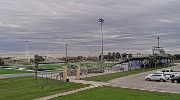 Weather camera view of Edna ISD.