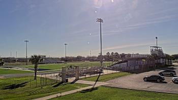 Weather camera view of Edna ISD.