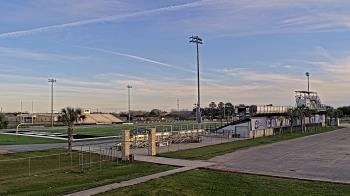 Weather camera view of Edna ISD.