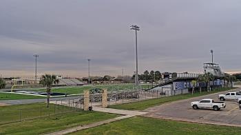 Weather camera view of Edna ISD.