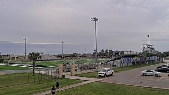 Weather camera view of Edna ISD.