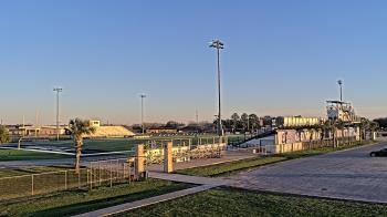 Weather camera view of Edna ISD.