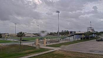 Weather camera view of Edna ISD.