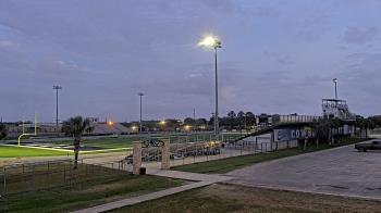Weather camera view of Edna ISD.