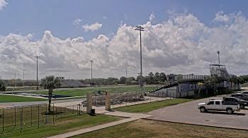 Weather camera view of Edna ISD.