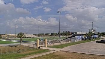 Weather camera view of Edna ISD.