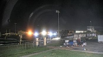 Weather camera view of Edna ISD.