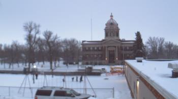 Weather camera view of Ellendale HS.
