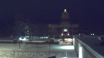 Weather camera view of Ellendale HS.