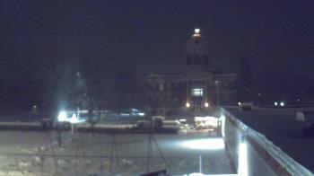 Weather camera view of Ellendale HS.