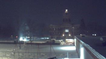 Weather camera view of Ellendale HS.
