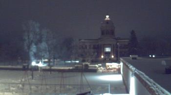 Weather camera view of Ellendale HS.