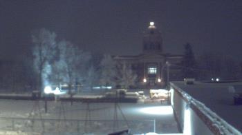 Weather camera view of Ellendale HS.