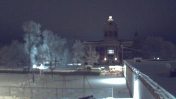 Weather camera view of Ellendale HS.