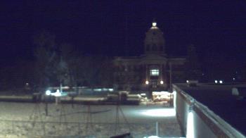 Weather camera view of Ellendale HS.