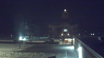 Weather camera view of Ellendale HS.