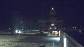 Weather camera view of Ellendale HS.