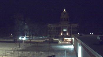 Weather camera view of Ellendale HS.