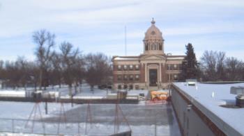 Weather camera view of Ellendale HS.