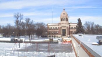 Weather camera view of Ellendale HS.