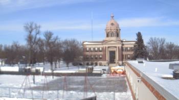 Weather camera view of Ellendale HS.