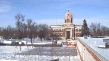 Weather camera view of Ellendale HS.