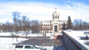 Weather camera view of Ellendale HS.