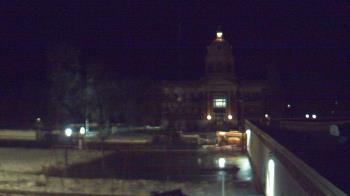 Weather camera view of Ellendale HS.