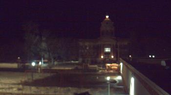 Weather camera view of Ellendale HS.