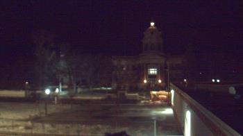 Weather camera view of Ellendale HS.