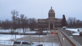 Weather camera view of Ellendale HS.