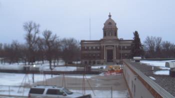 Weather camera view of Ellendale HS.