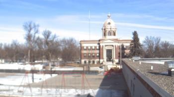 Weather camera view of Ellendale HS.