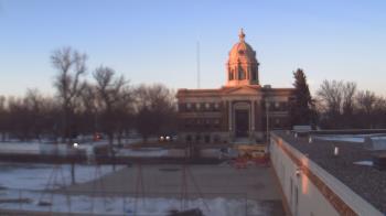 Weather camera view of Ellendale HS.