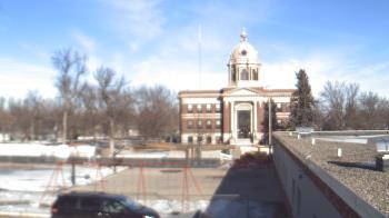 Weather camera view of Ellendale HS.