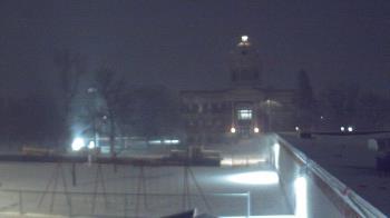 Weather camera view of Ellendale HS.