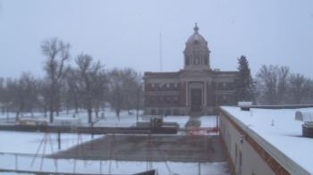 Weather camera view of Ellendale HS.